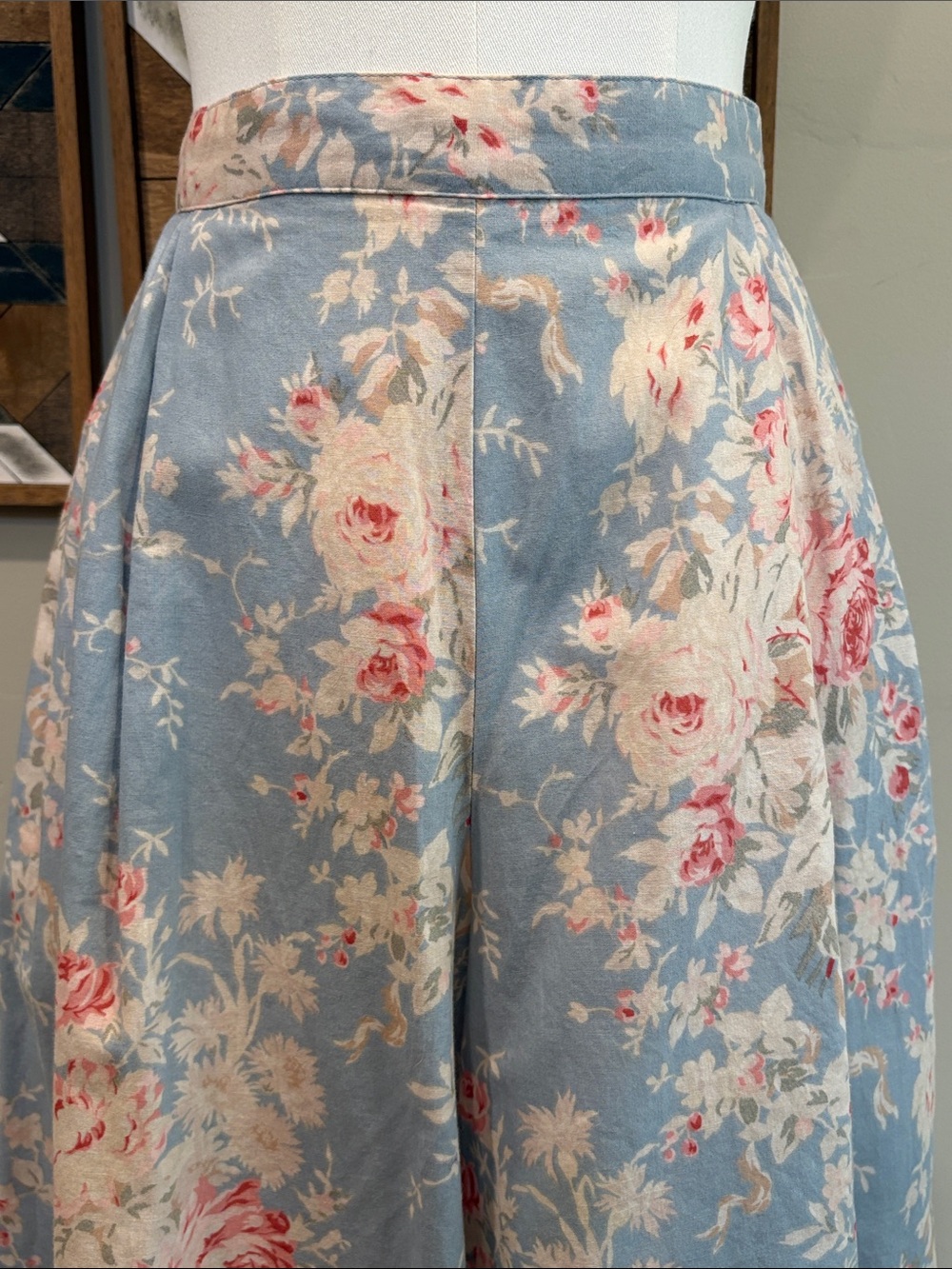 Vintage Ralph Lauren Country 90s Cotton Linen Blend Bermuda Shorts Cottagecore - Picture 2 of 11